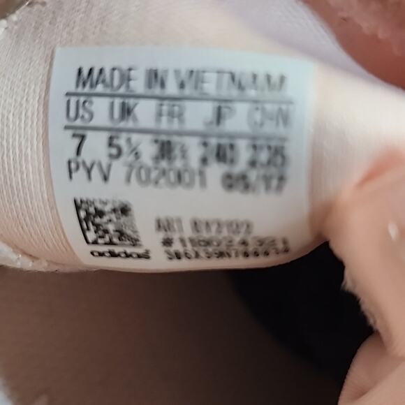 ADIDAS STYLE TUBULAR VIRAL 2 WOMAN 7.0 PINK MESH/FABRIC THICK RUBBER SOLES GUC - Picture 16 of 16